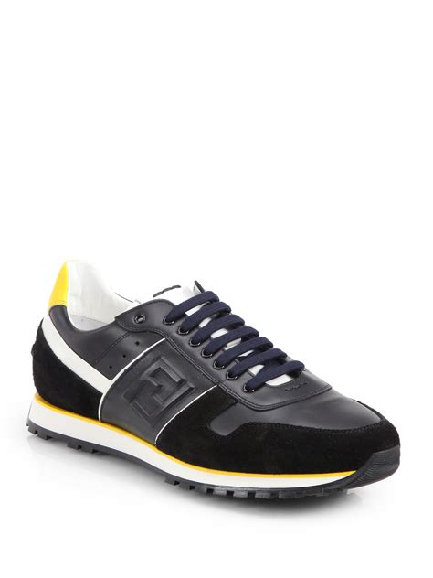 men's fendi lace ups